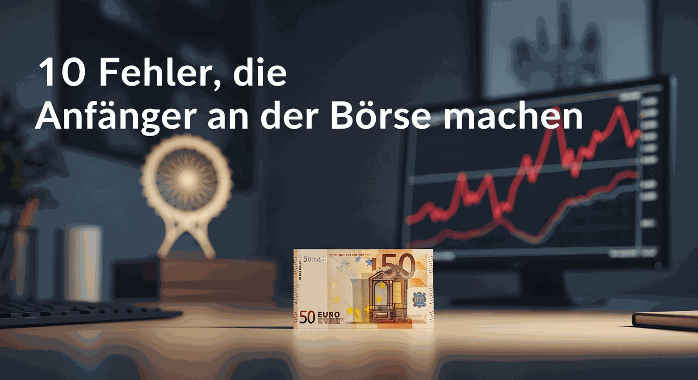 10 Fehler, die Anfänger an der Börse machen