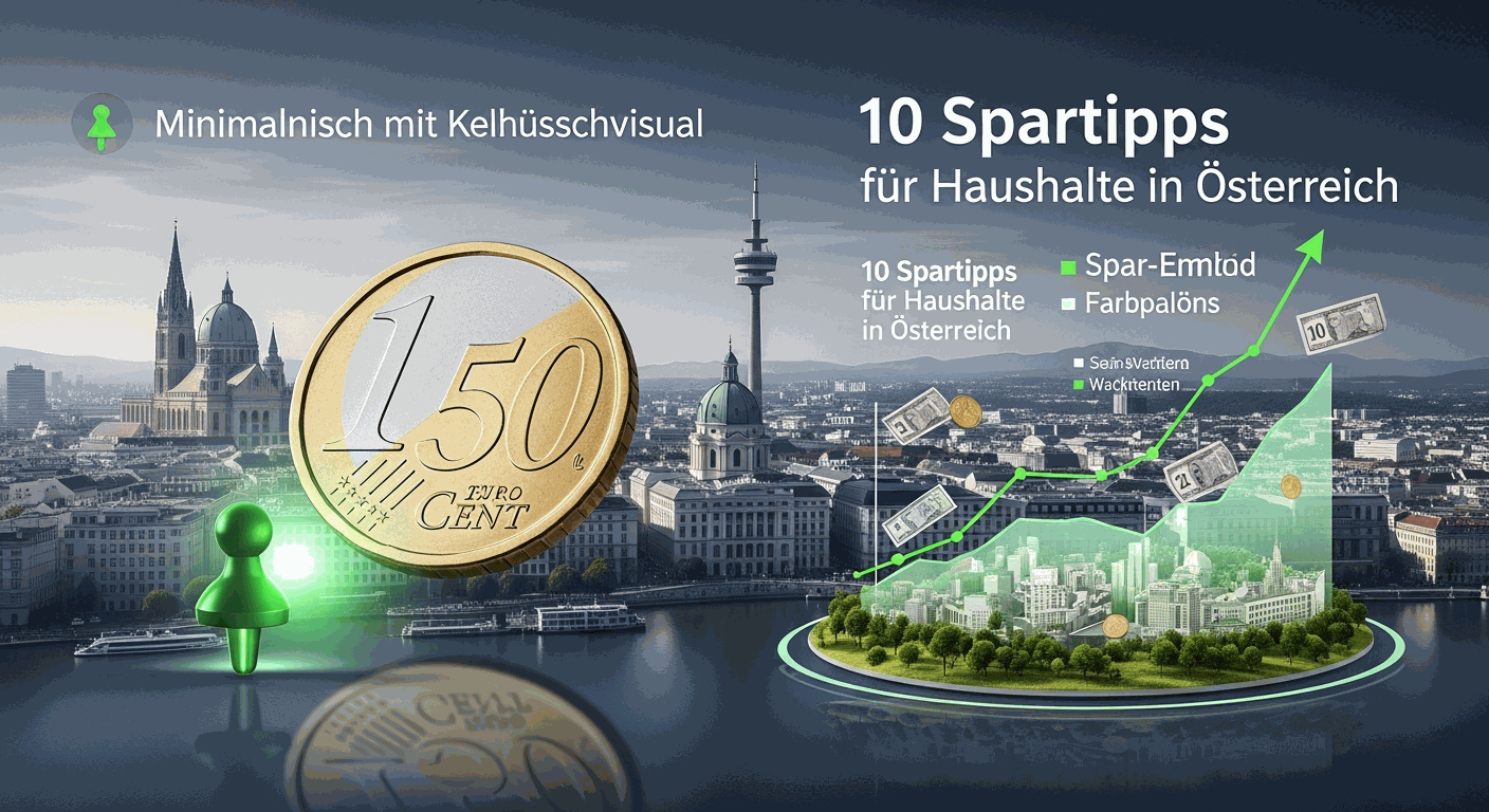 10 Spartipps für Haushalte in Österreich