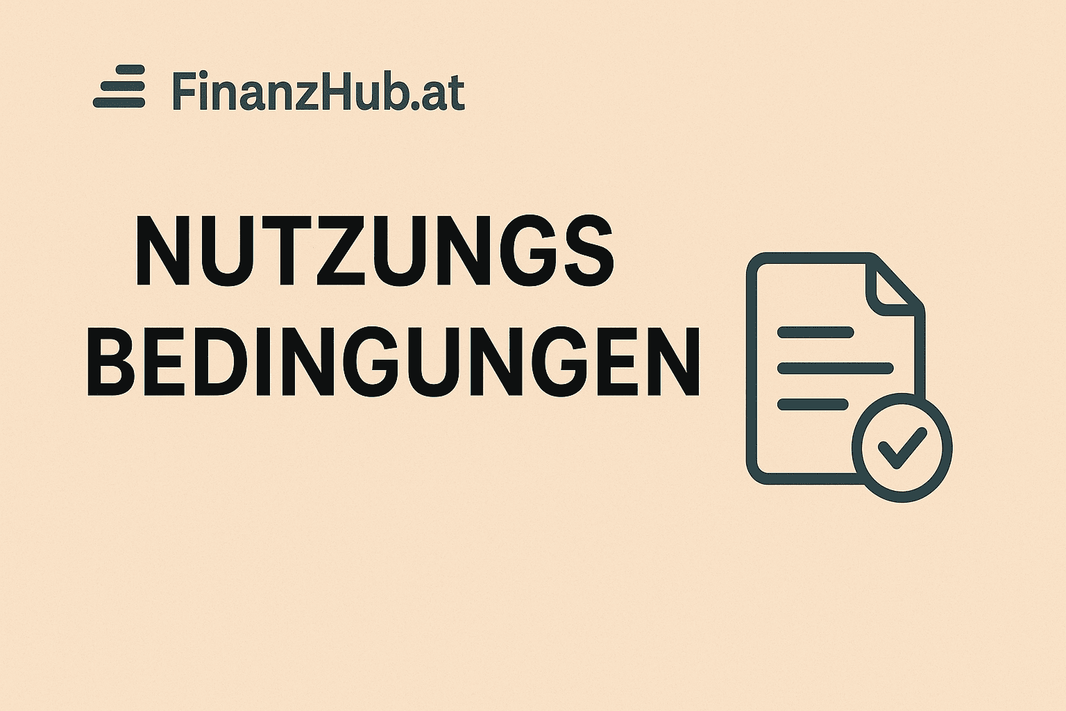 Nutzungsbedingungen