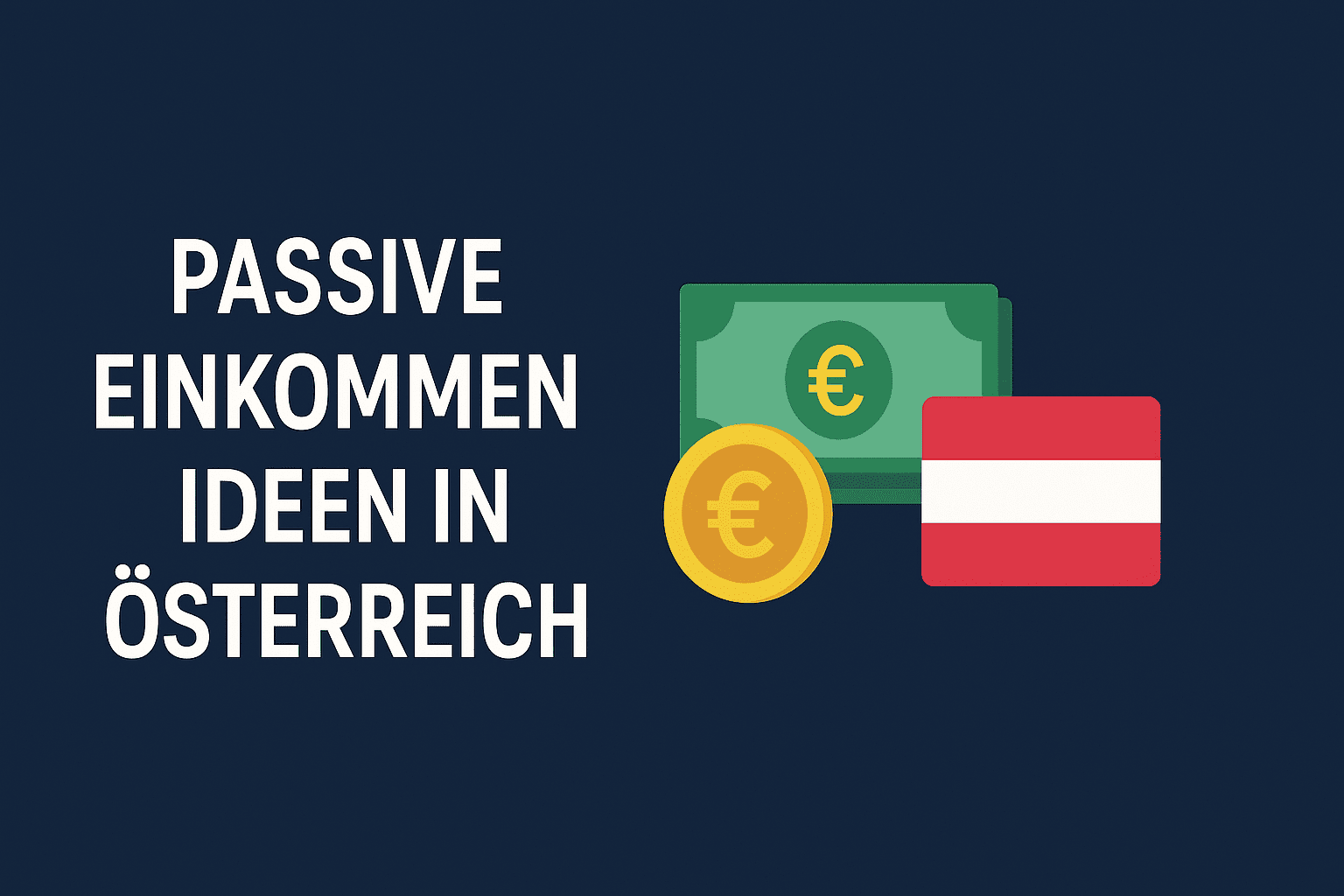 Passive Einkommen Ideen in Österreich
