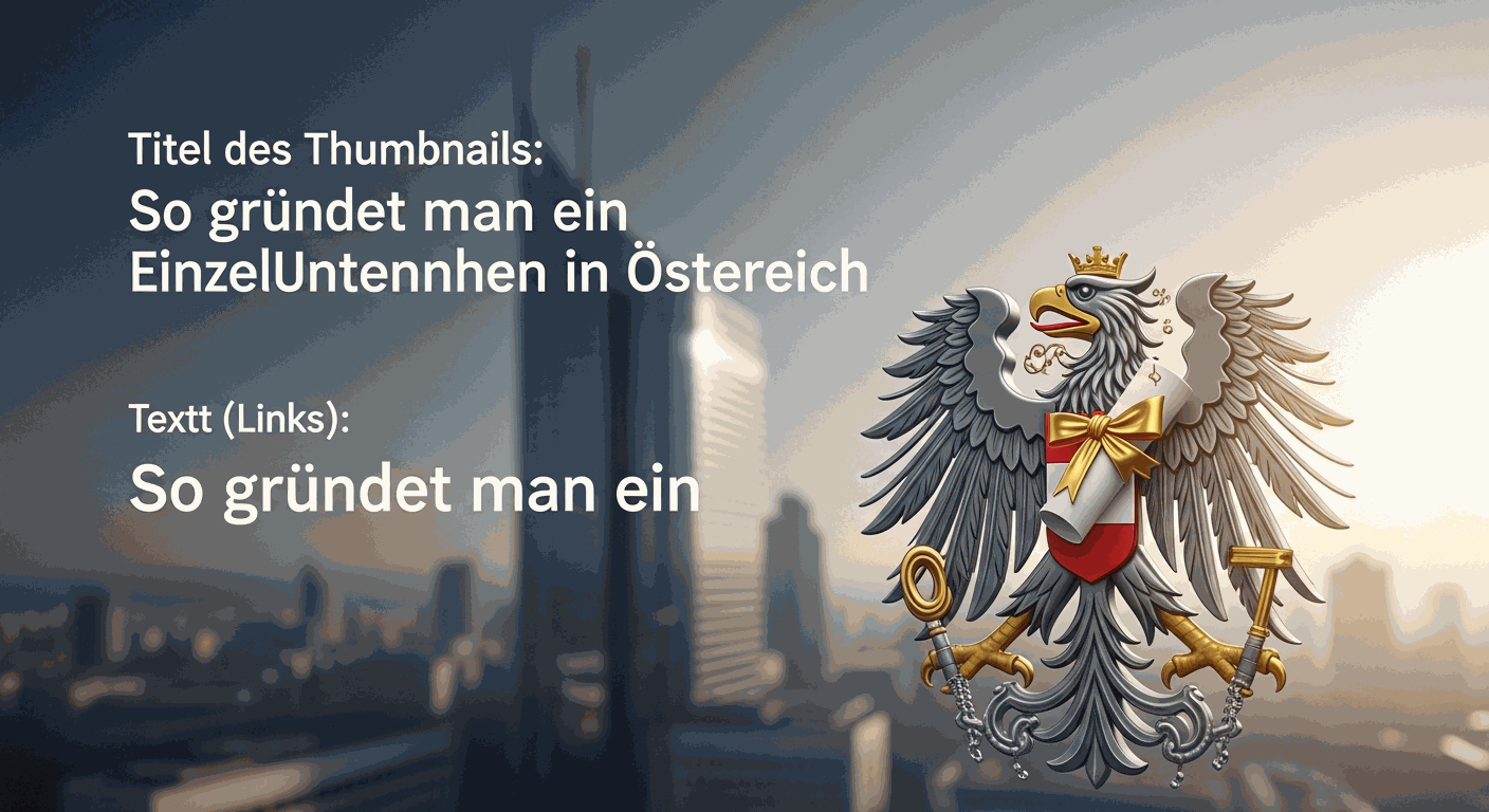 So gründet man ein Einzelunternehmen in Österreich