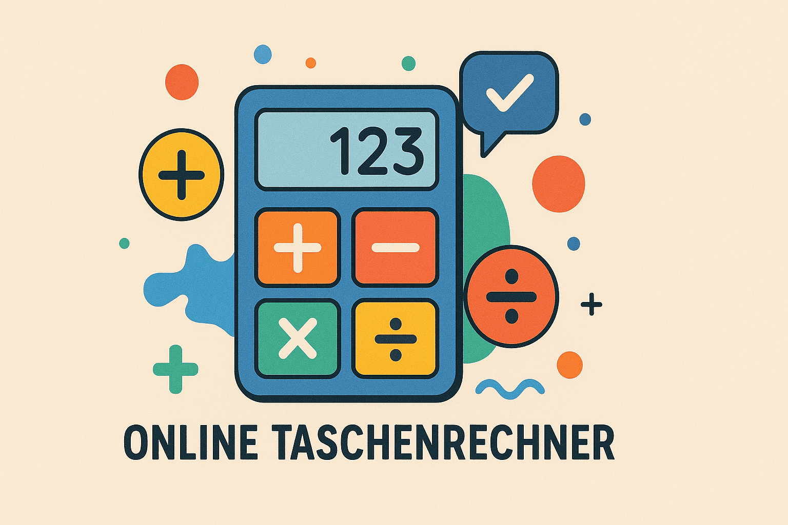 Online Taschenrechner mit Grundrechenarten