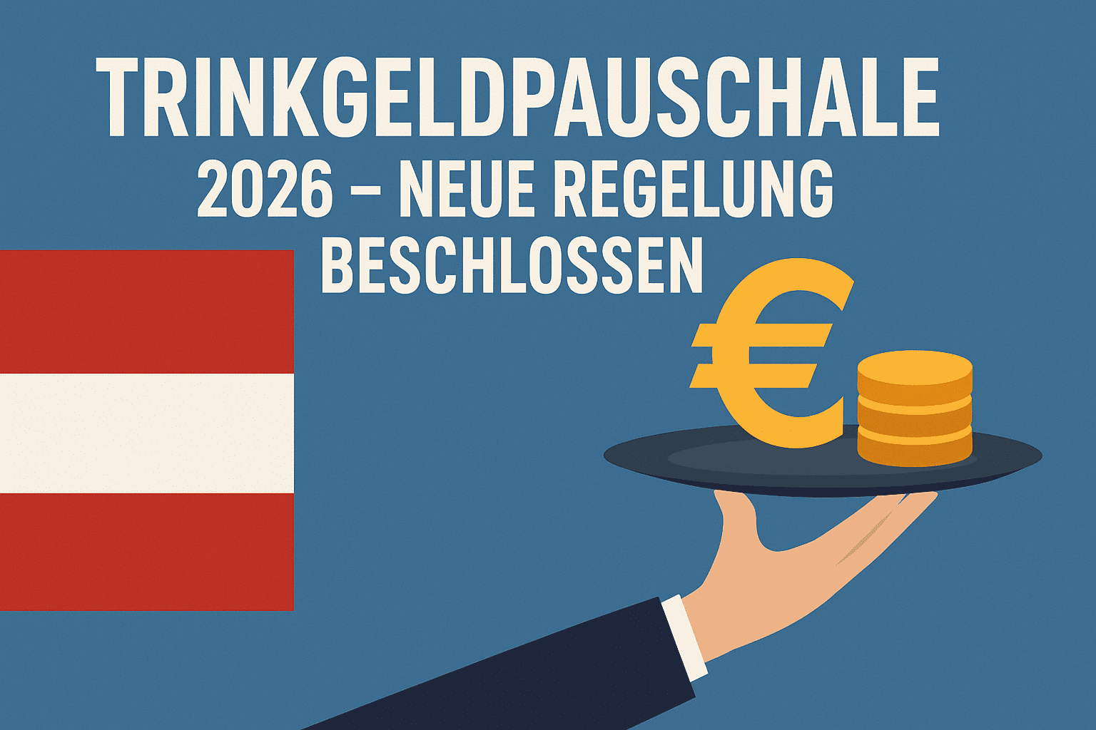 Trinkgeldpauschale in Österreich: Neue Regelung bringt ab 2026 mehr Klarheit und Rechtssicherheit