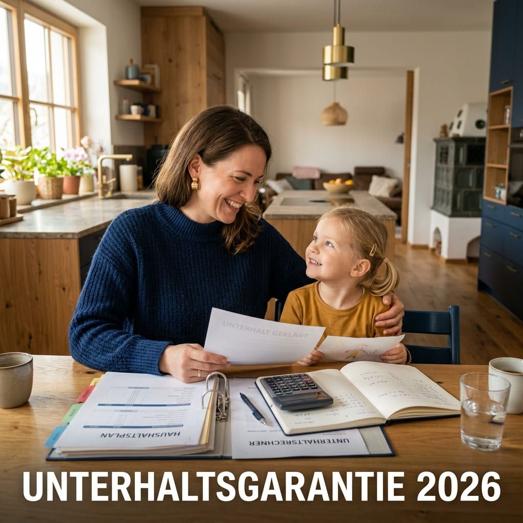 Unterhaltsgarantie 2026 in Österreich: Was Alleinerziehende jetzt wissen müssen
