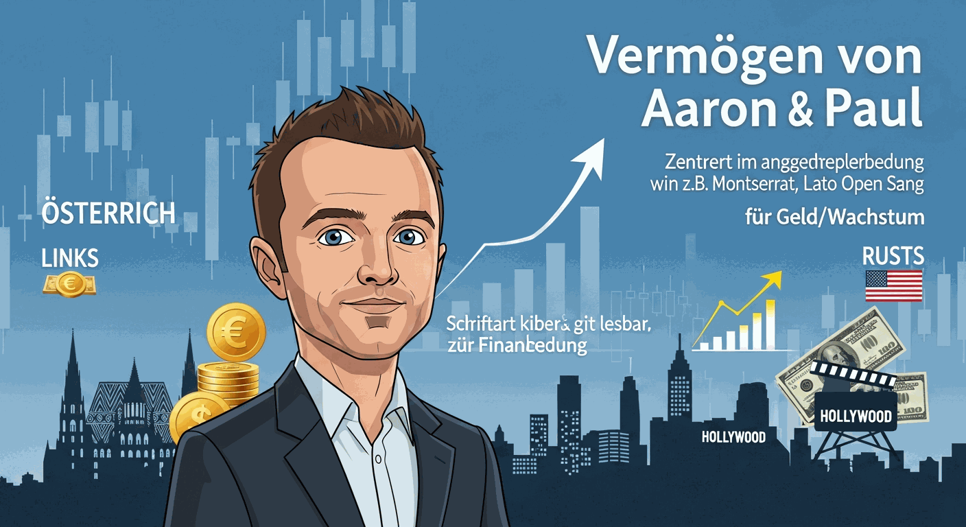 Vermögen & Gehalt von Aaron Paul