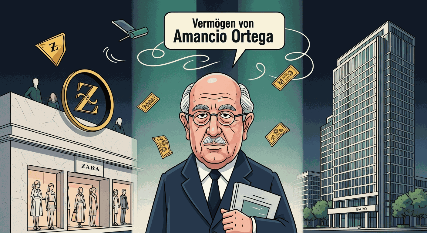 Vermögen & Gehalt von Amancio Ortega