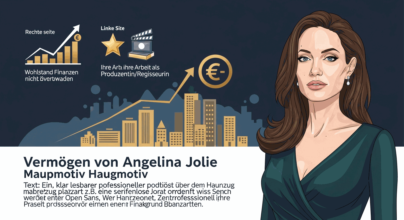 Vermögen & Gehalt von Angelina Jolie