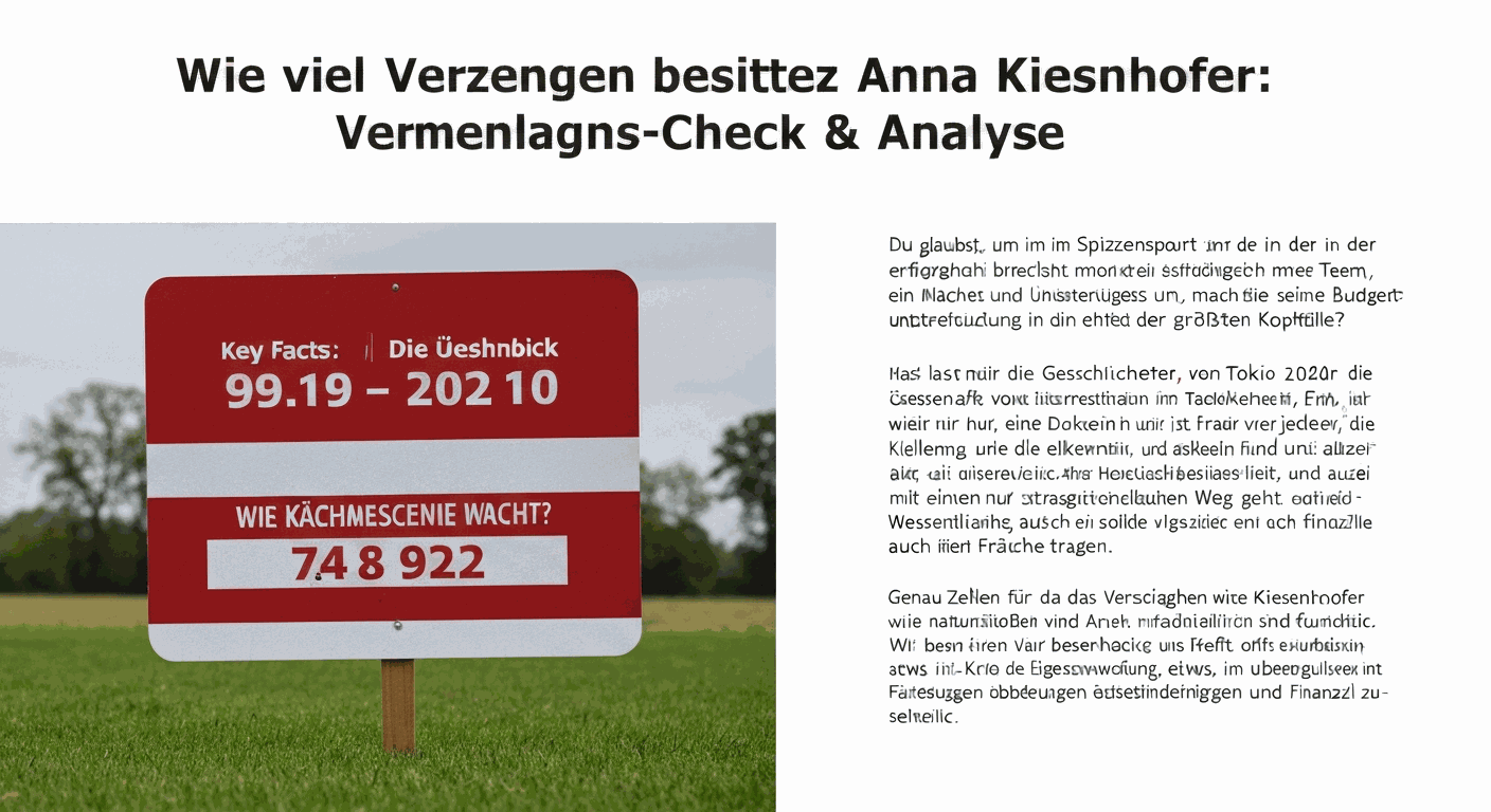 Vermögen & Gehalt von Anna Kiesenhofer