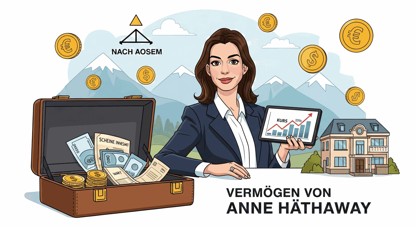 Vermögen & Gehalt von Anne Hathaway