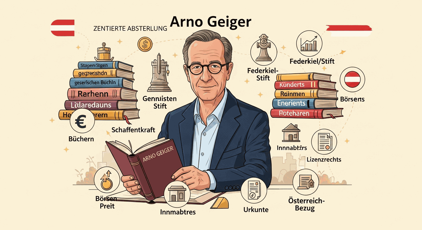 Vermögen & Gehalt von Arno Geiger