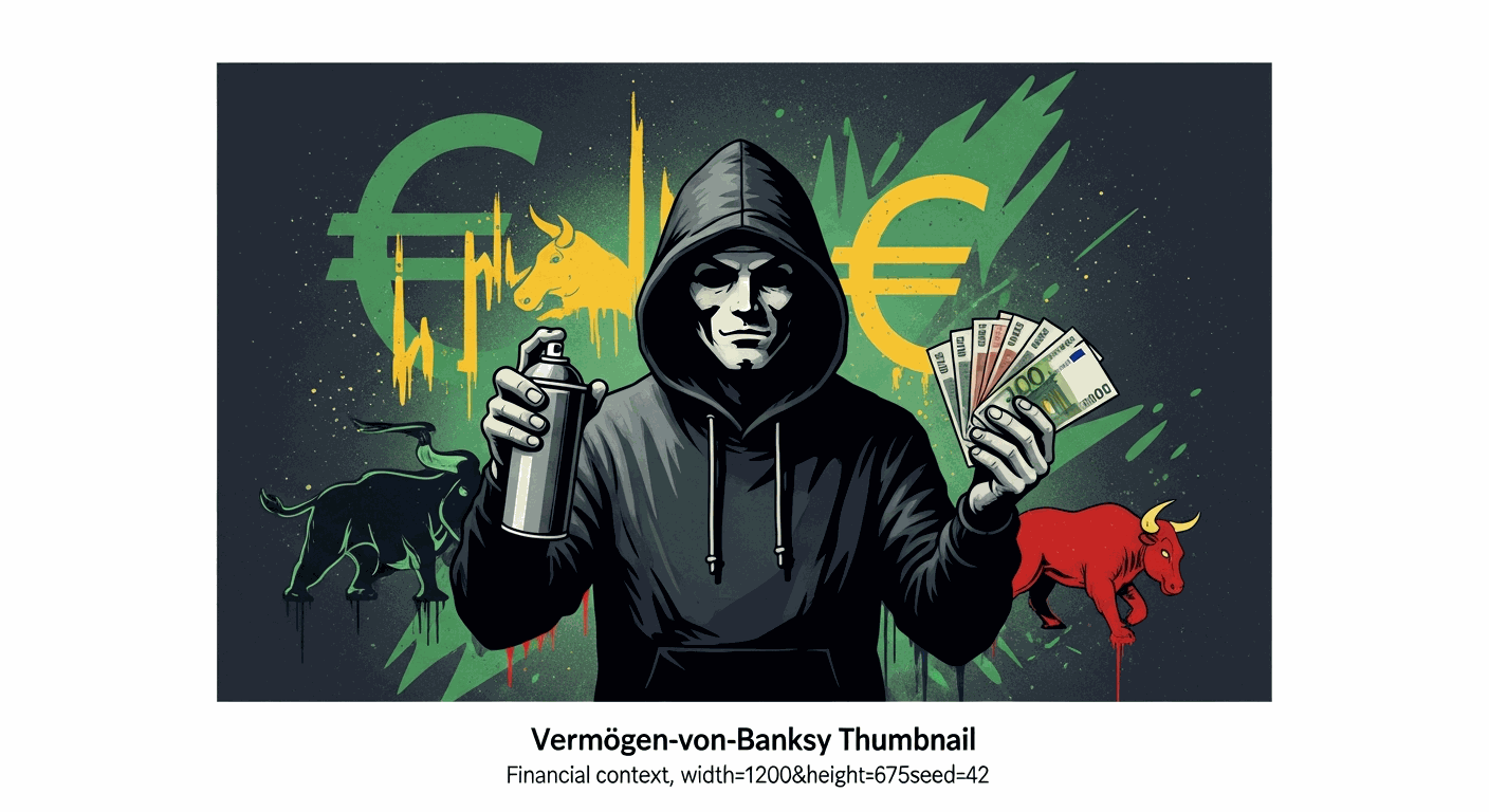 Vermögen & Gehalt von Banksy