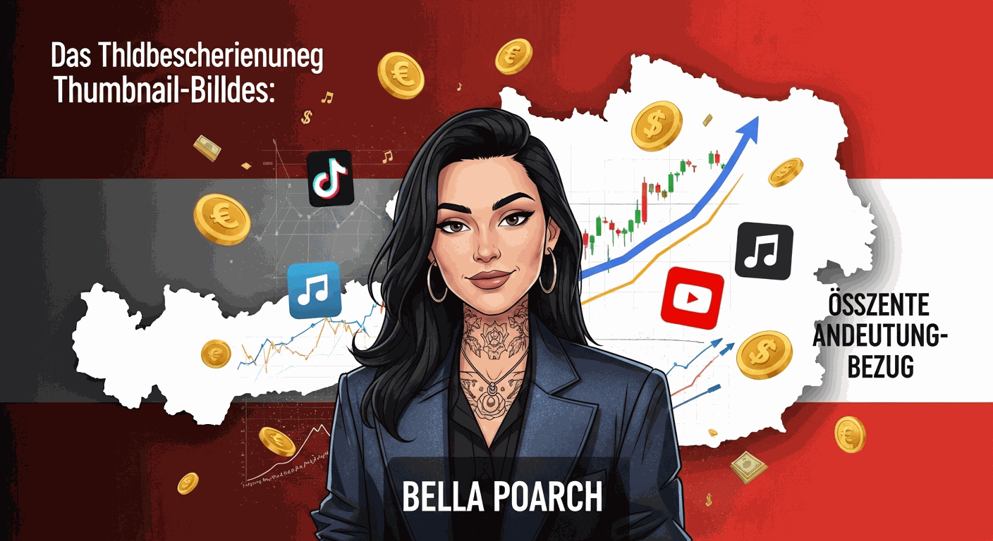 Vermögen & Gehalt von Bella Poarch