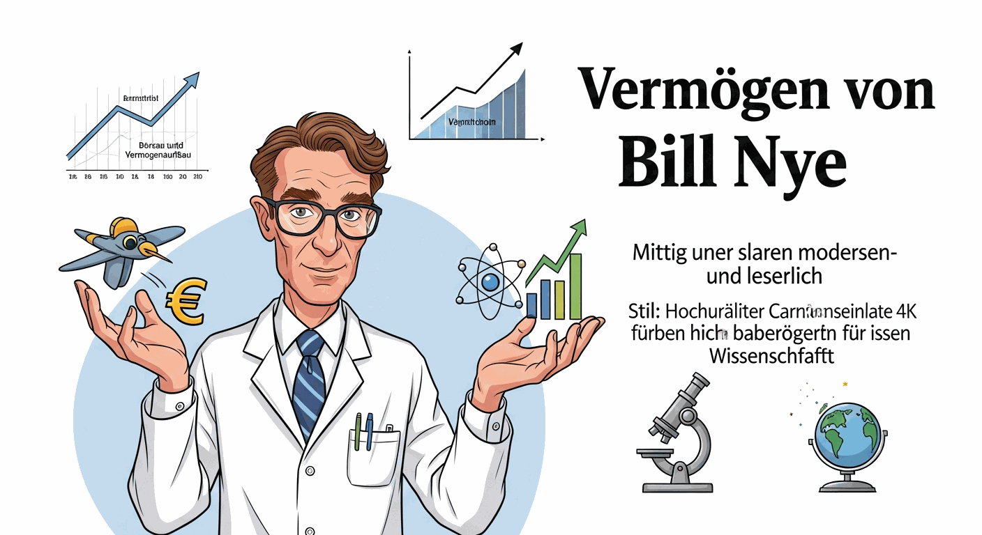 Vermögen & Gehalt von Bill Nye