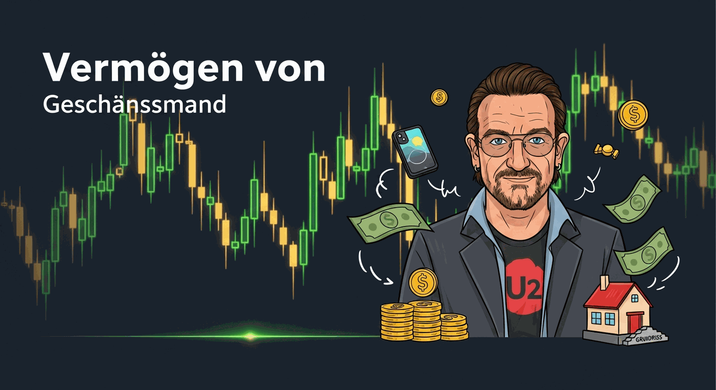 Vermögen & Gehalt von Bono