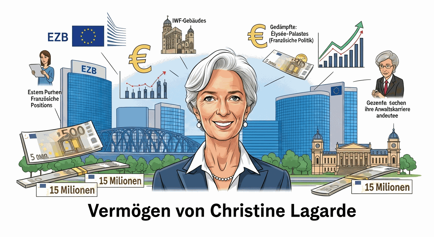 Vermögen & Gehalt von Christine Lagarde