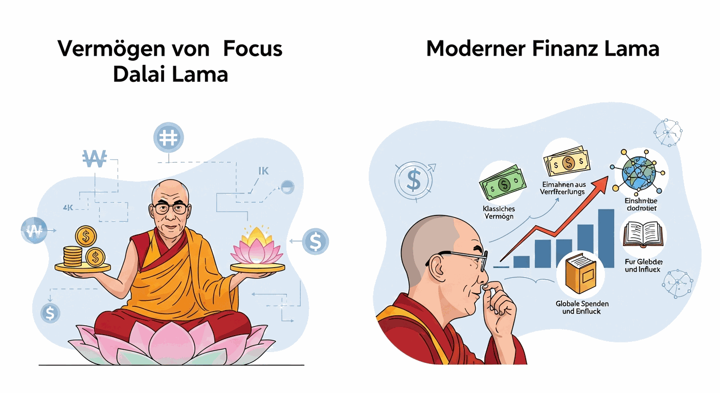 Vermögen & Gehalt von Dalai Lama