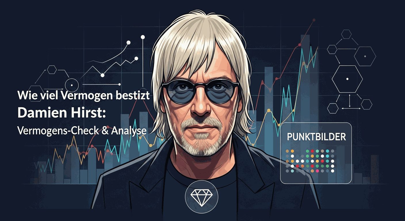 Vermögen & Gehalt von Damien Hirst