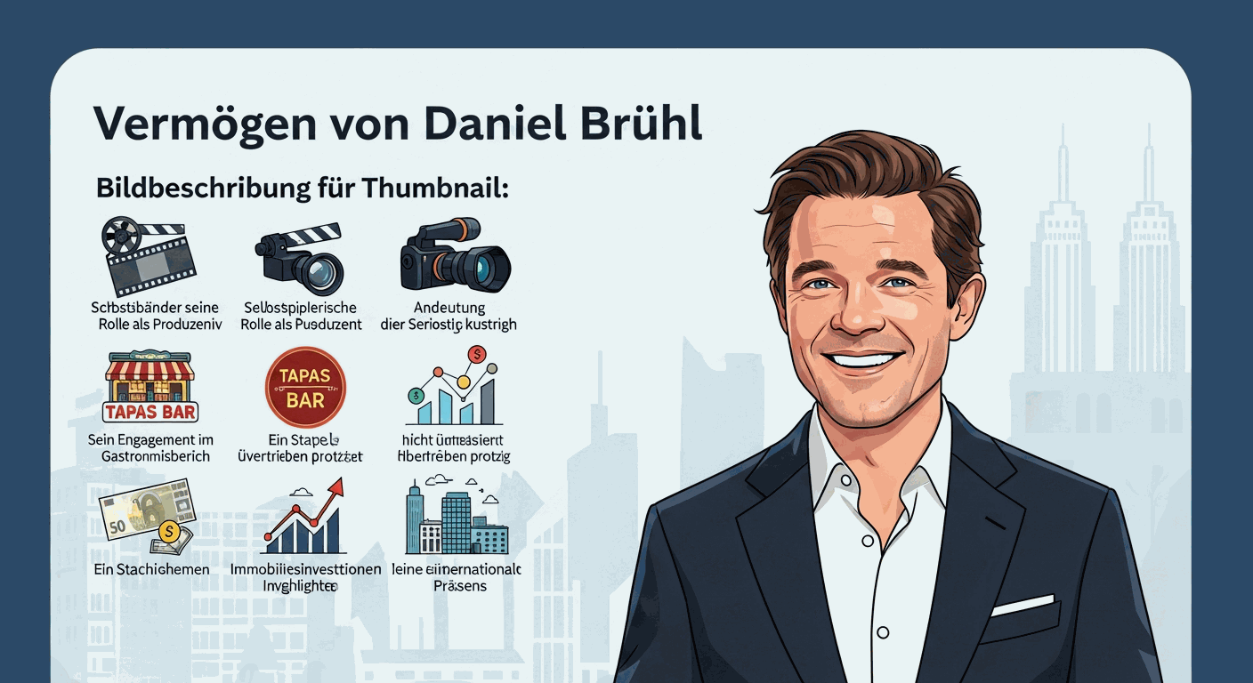 Vermögen & Gehalt von Daniel Brühl