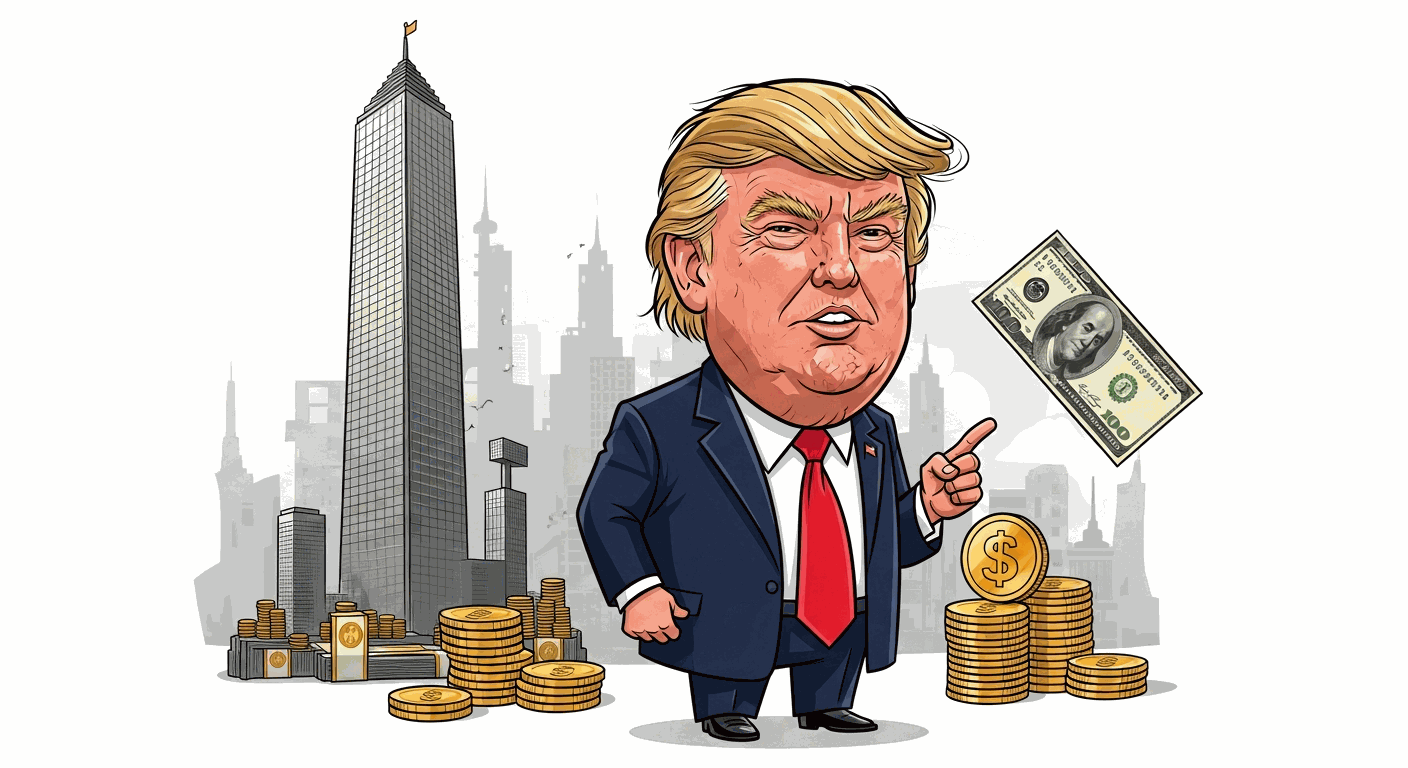Vermögen & Gehalt von Donald Trump