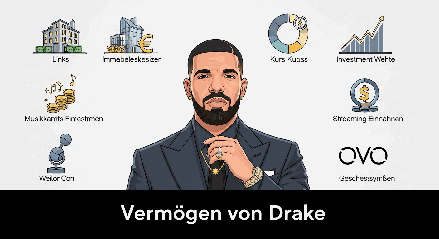 Vermögen & Gehalt von Drake