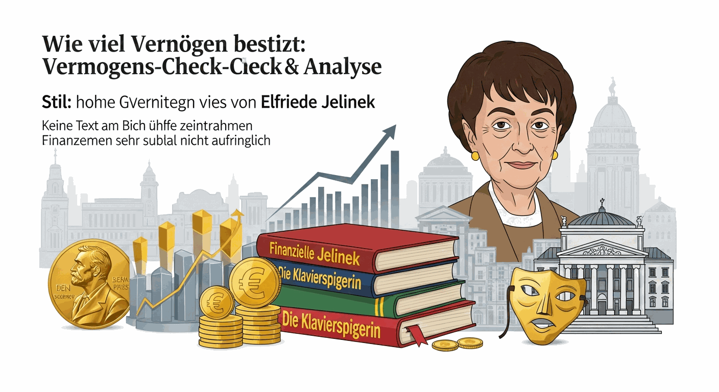 Vermögen & Gehalt von Elfriede Jelinek