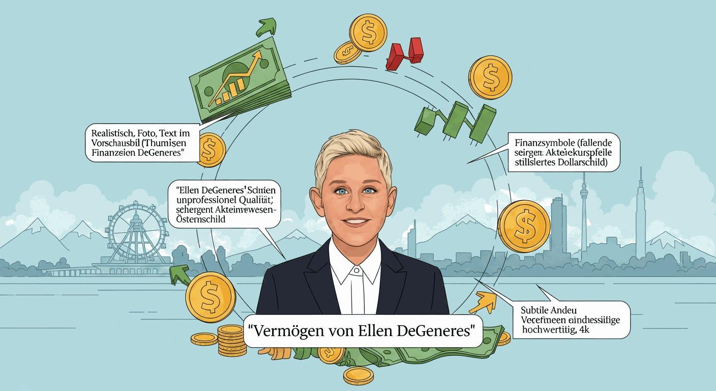 Vermögen & Gehalt von Ellen DeGeneres
