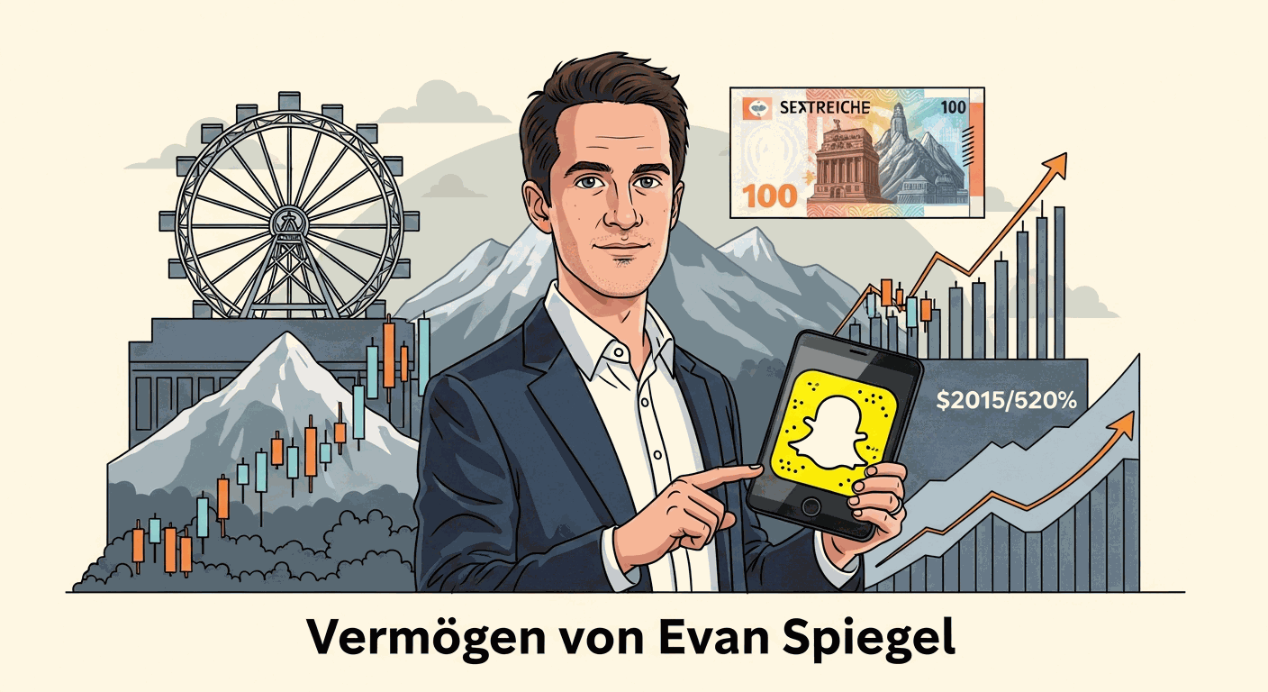 Vermögen & Gehalt von Evan Spiegel