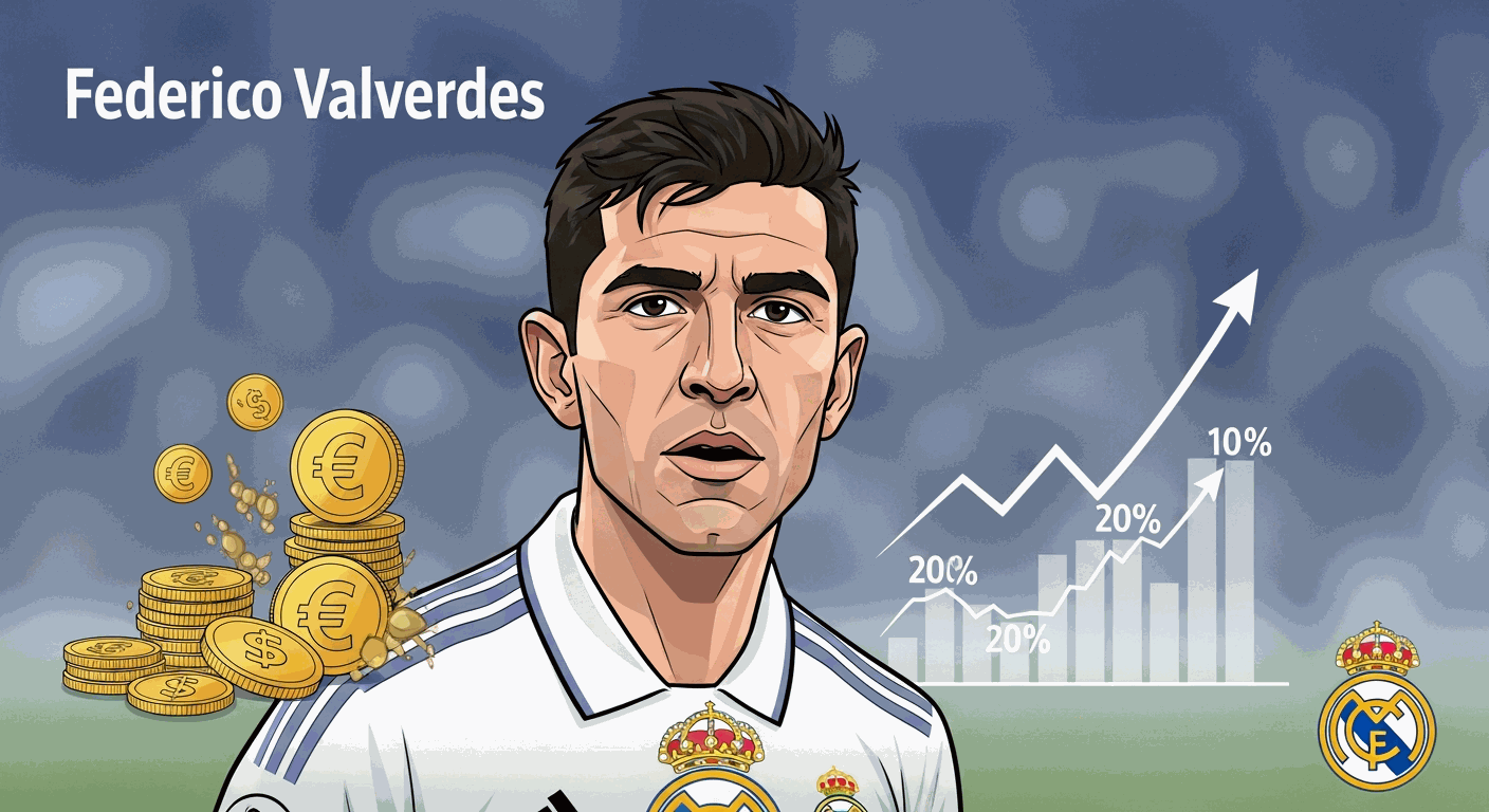 Vermögen & Gehalt von Federico Valverde