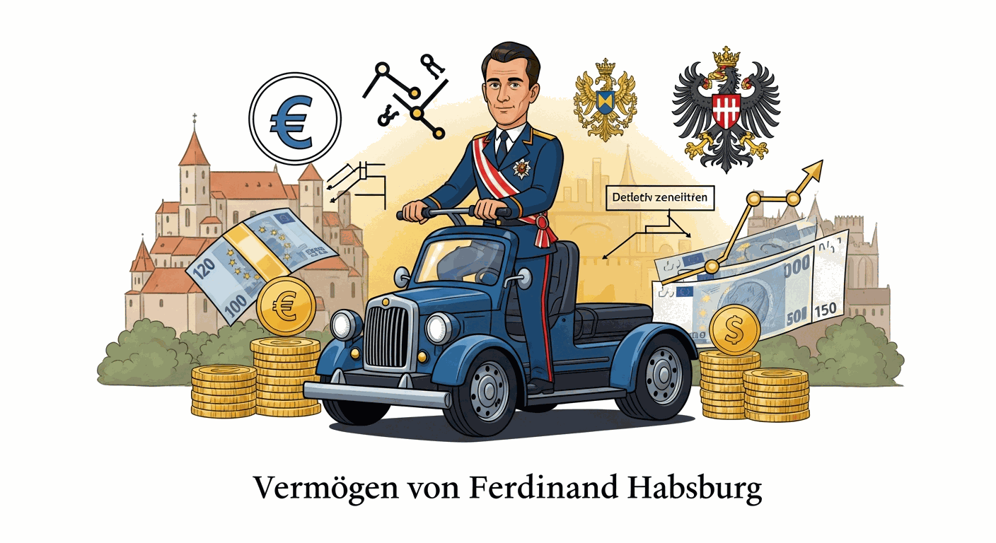 Vermögen & Gehalt von Ferdinand Habsburg