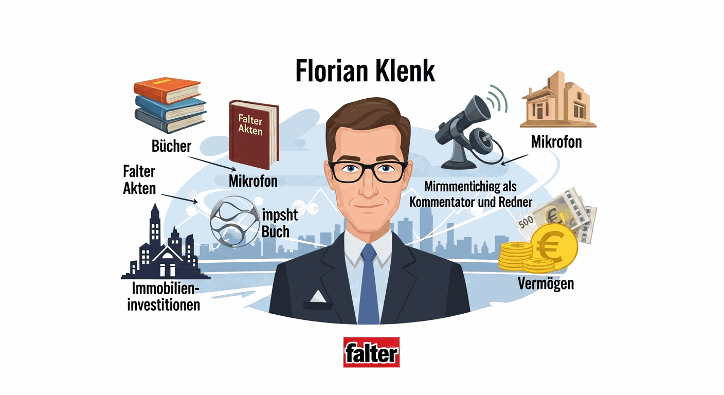 Vermögen & Gehalt von Florian Klenk