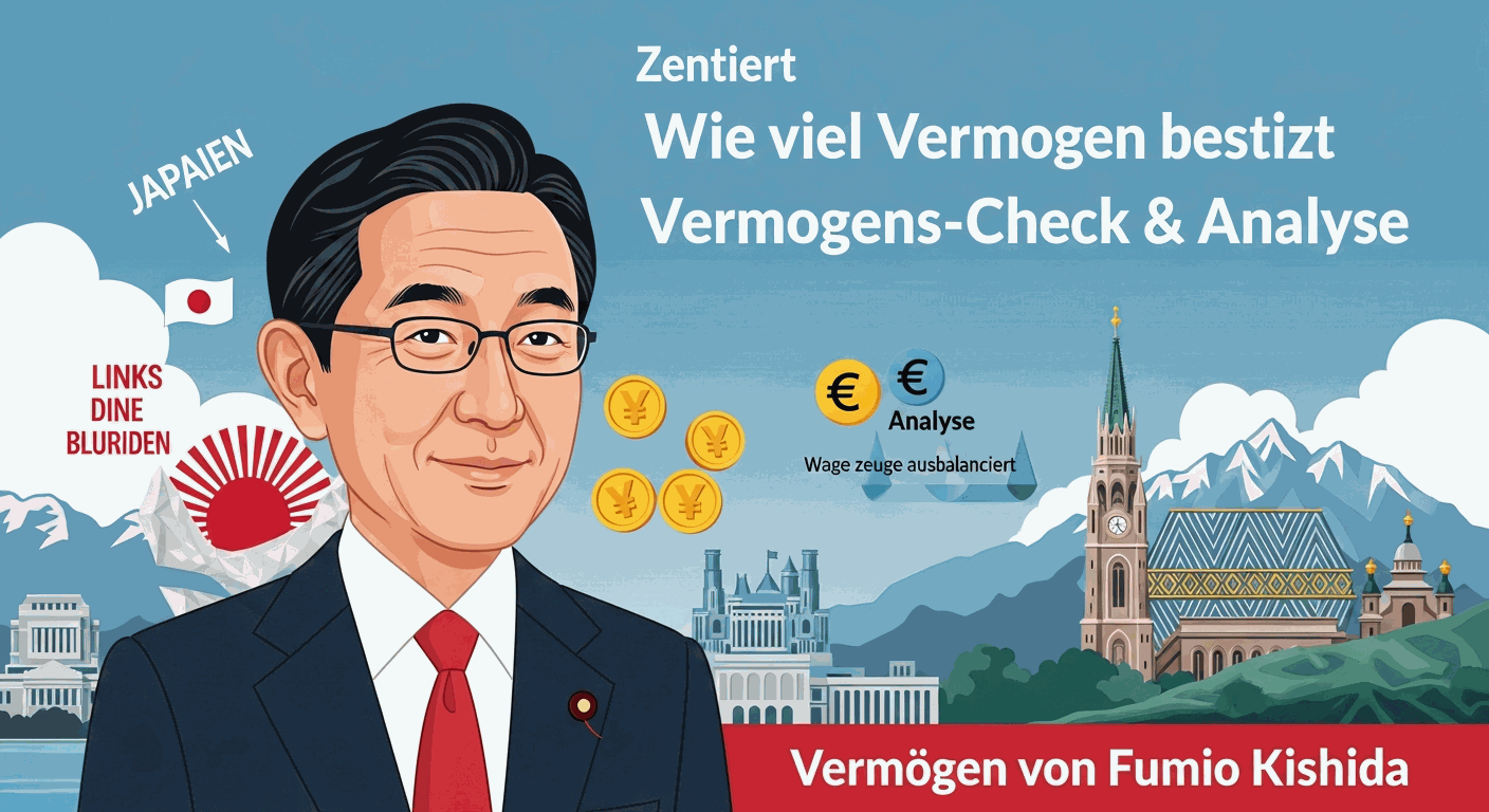 Vermögen & Gehalt von Fumio Kishida