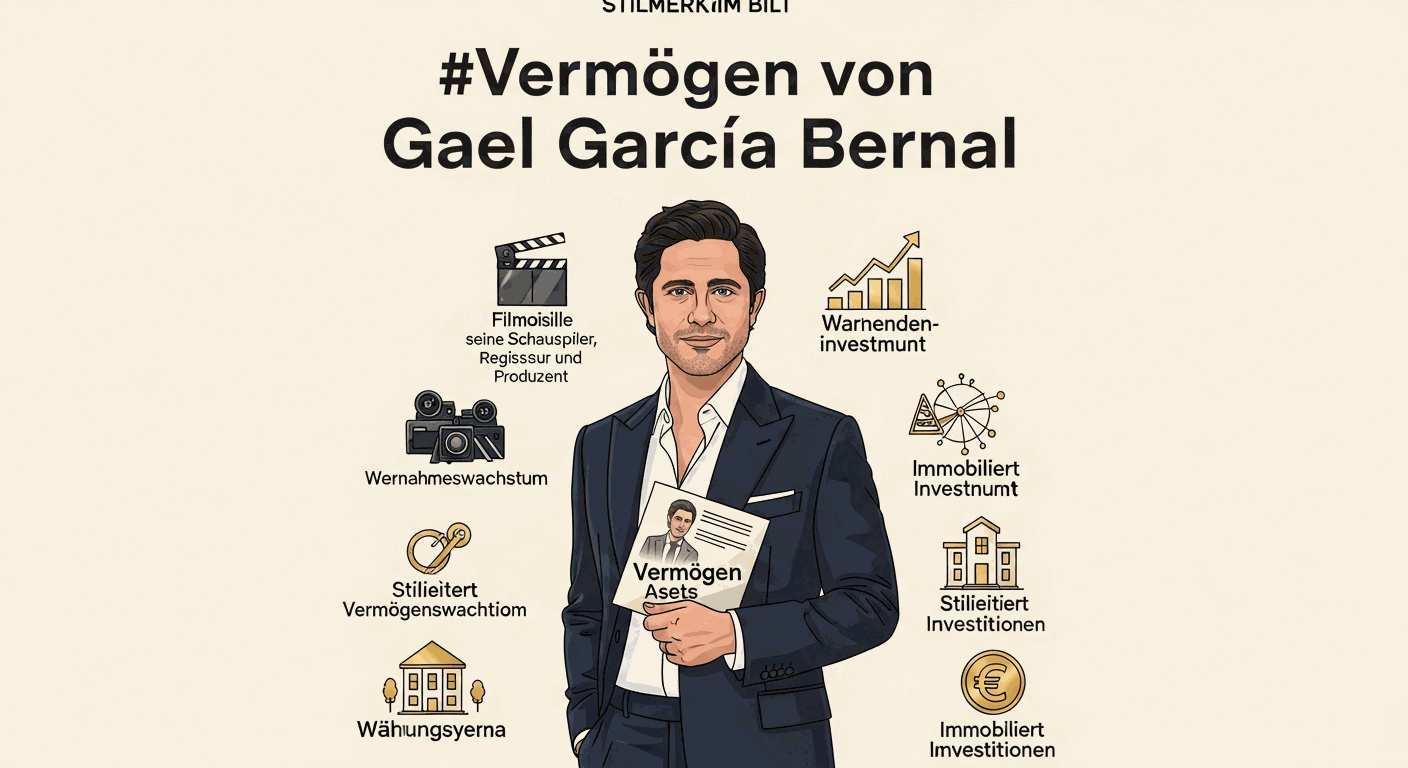 Vermögen & Gehalt von Gael García Bernal