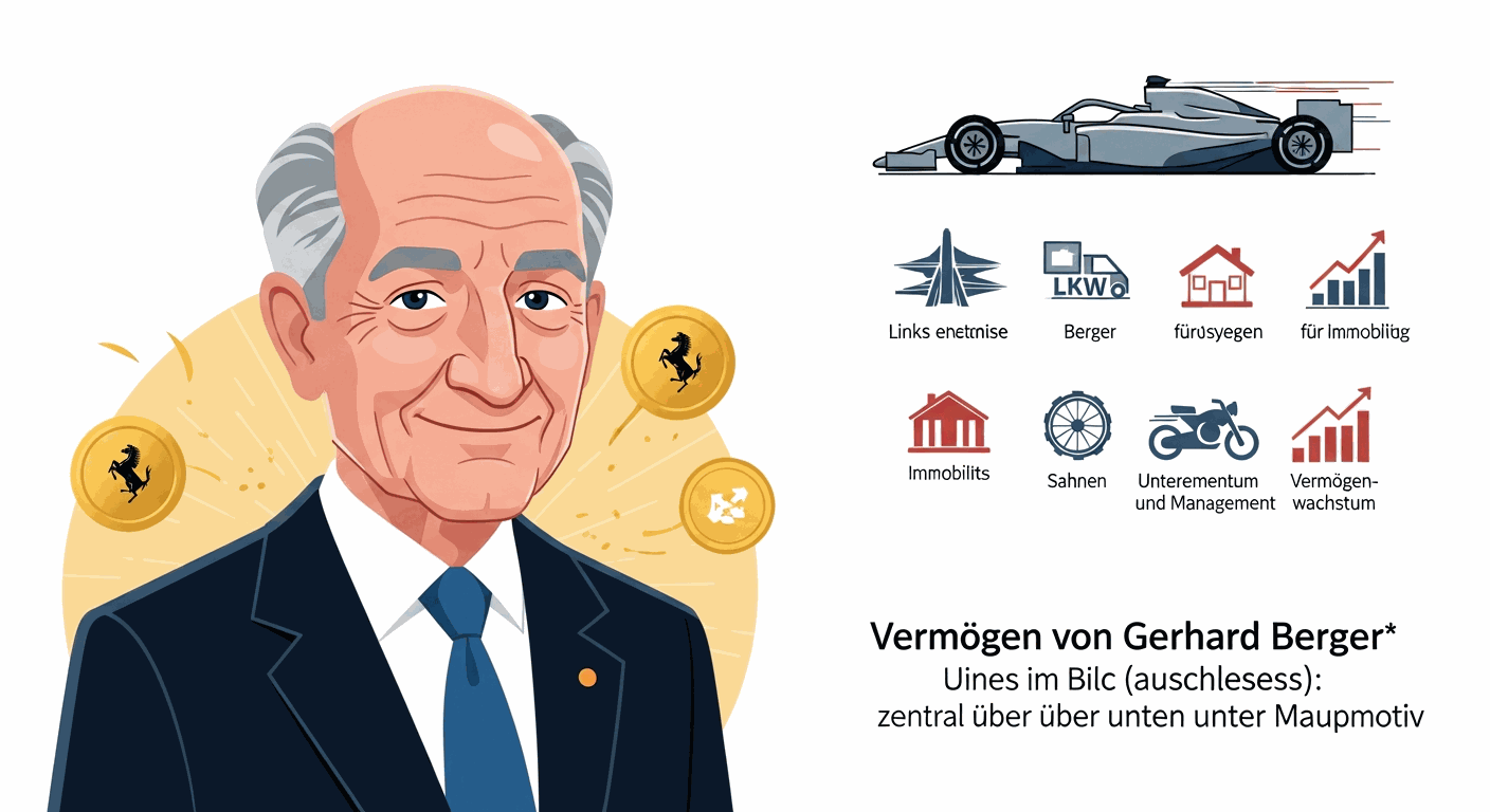 Vermögen & Gehalt von Gerhard Berger