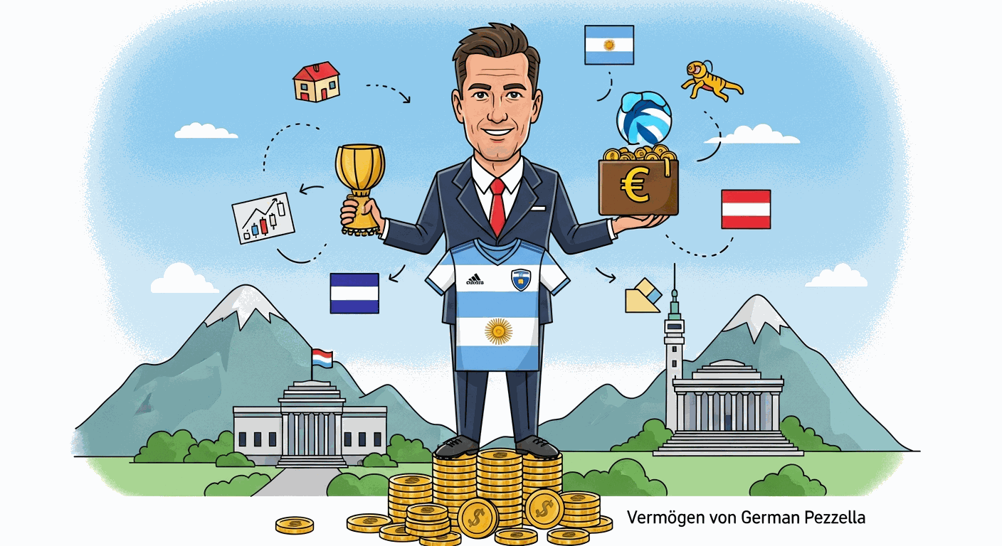 Vermögen & Gehalt von German Pezzella