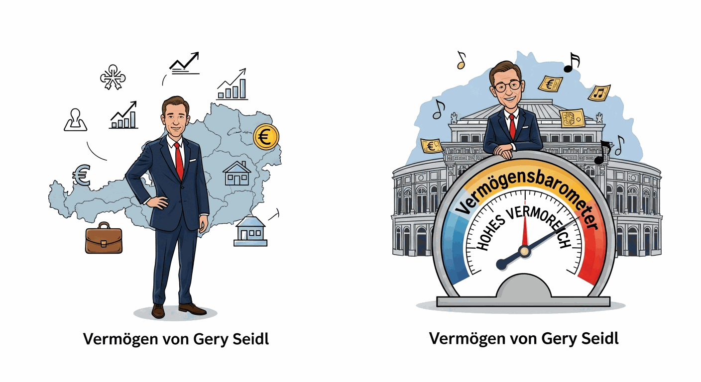 Vermögen & Gehalt von Gery Seidl