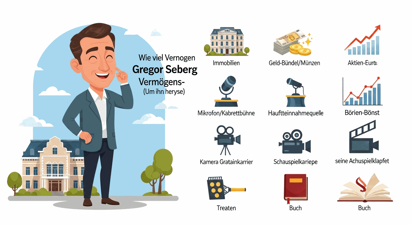Vermögen & Gehalt von Gregor Seberg