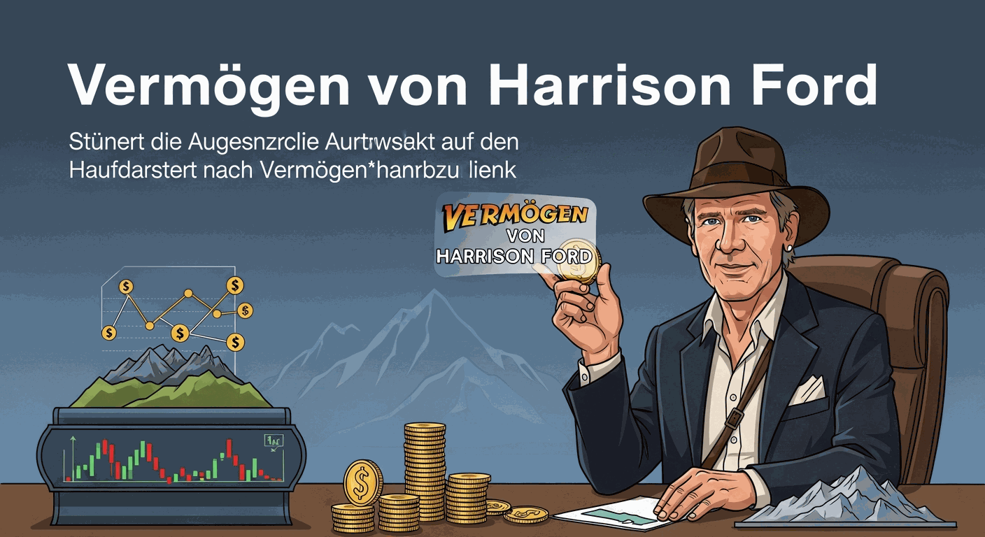 Vermögen & Gehalt von Harrison Ford