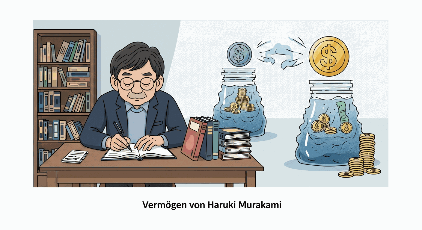 Vermögen & Gehalt von Haruki Murakami