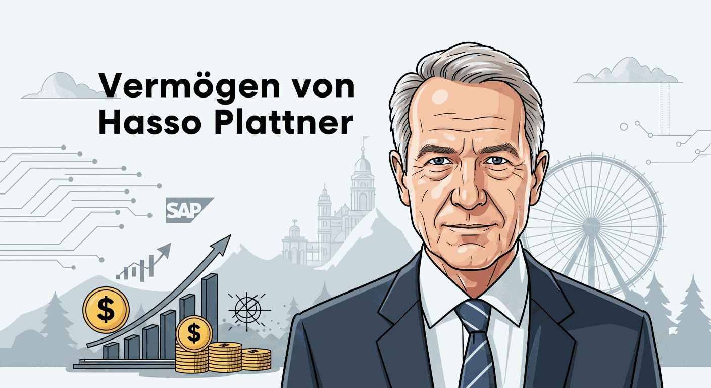Vermögen & Gehalt von Hasso Plattner
