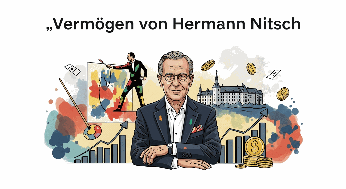 Vermögen & Gehalt von Hermann Nitsch