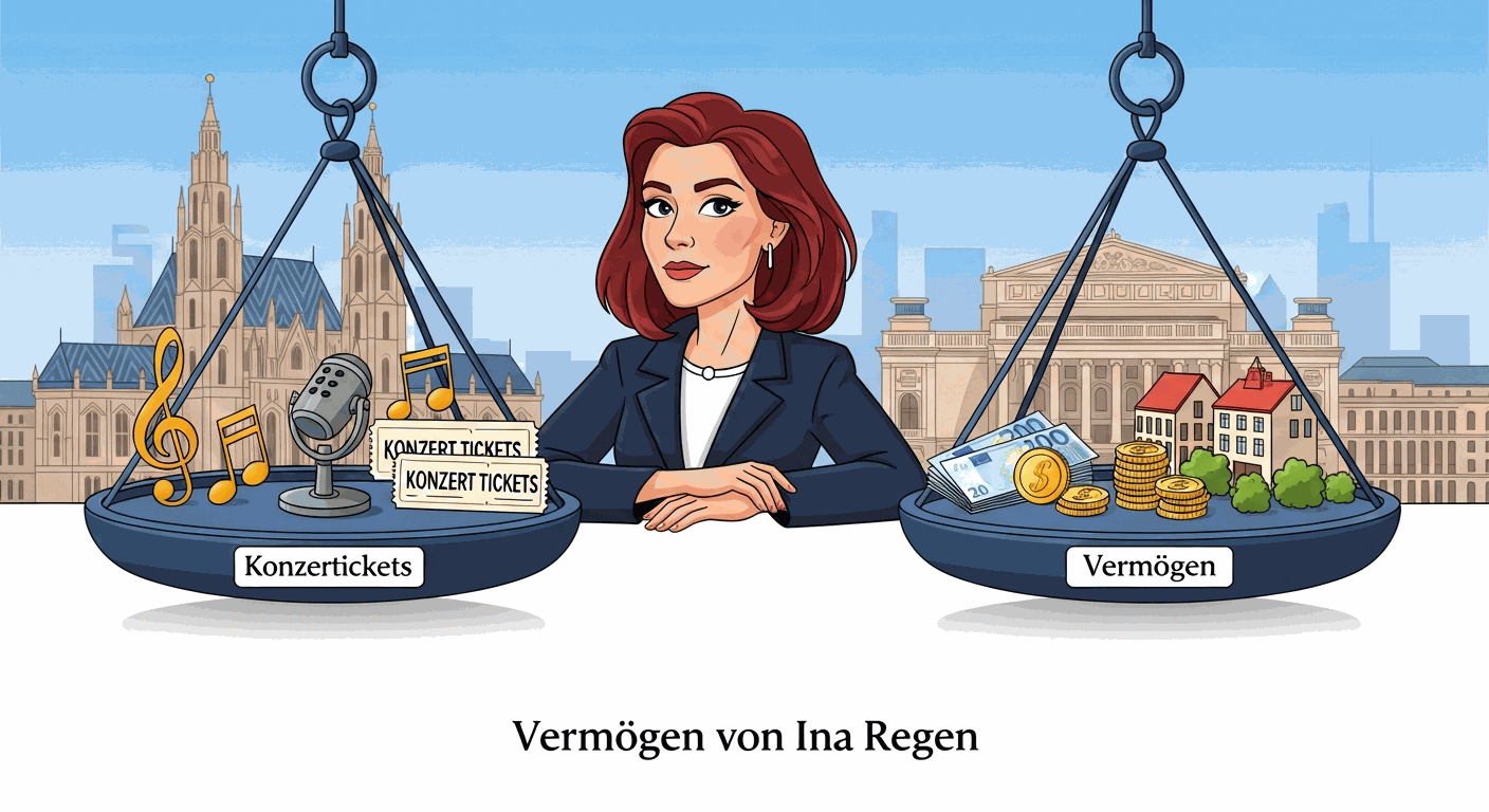 Vermögen & Gehalt von Ina Regen