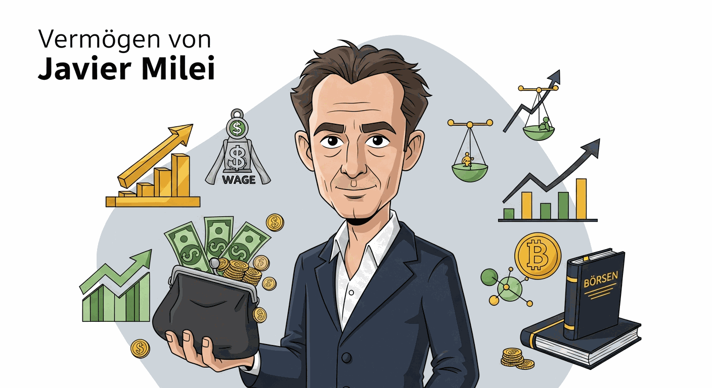Vermögen & Gehalt von Javier Milei