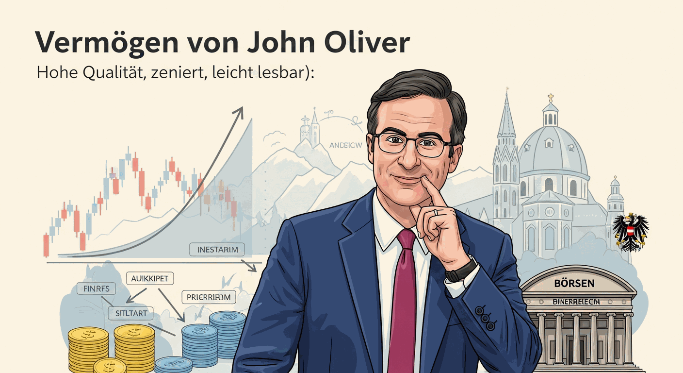 Vermögen & Gehalt von John Oliver
