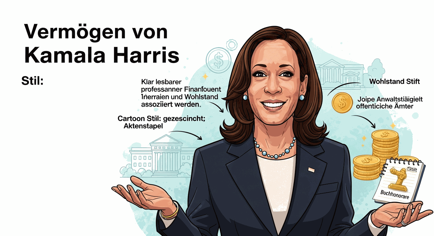 Vermögen & Gehalt von Kamala Harris