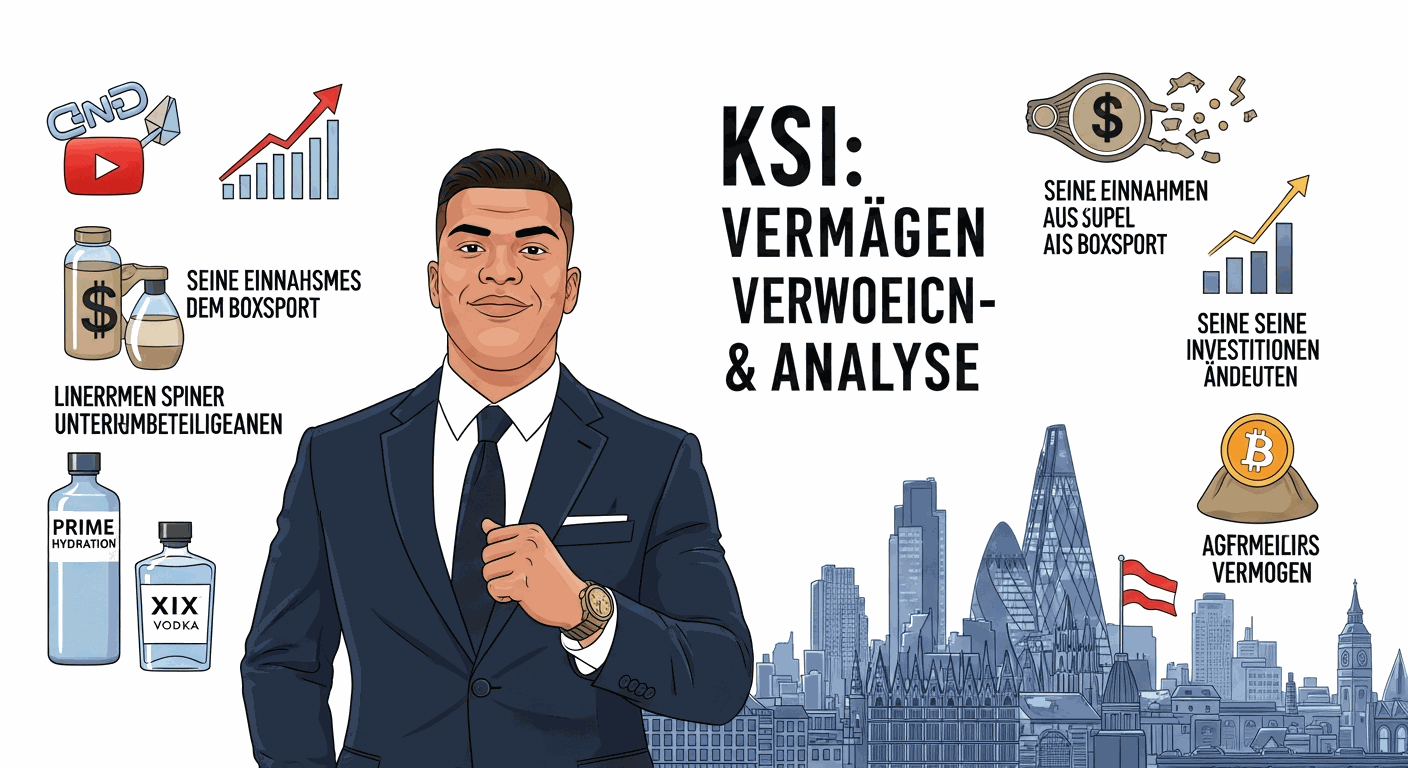 Vermögen & Gehalt von KSI