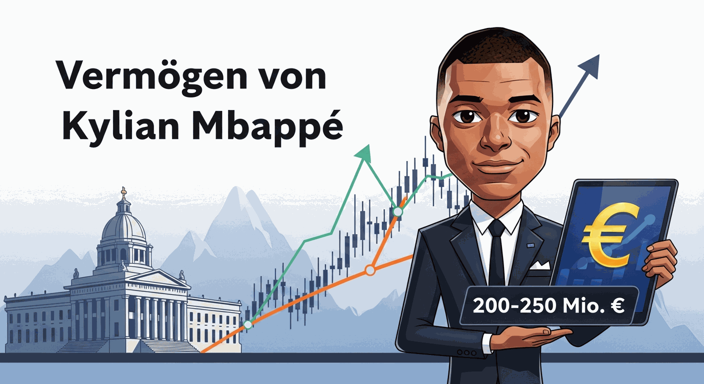 Vermögen & Gehalt von Kylian Mbappé