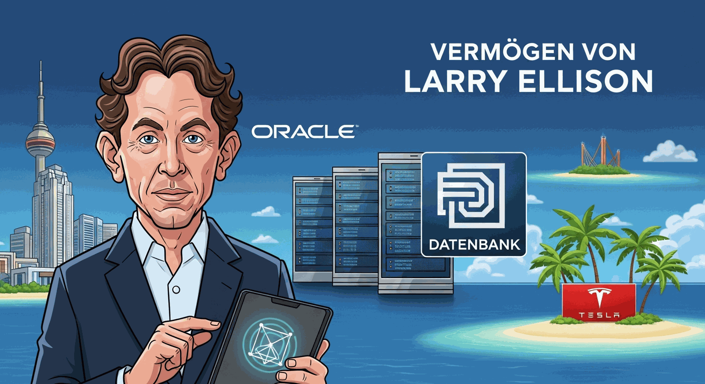 Vermögen & Gehalt von Larry Ellison