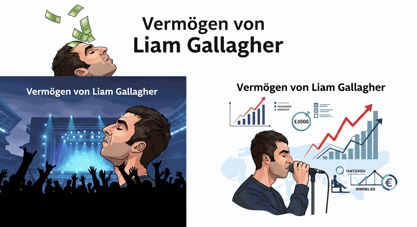 Vermögen & Gehalt von Liam Gallagher