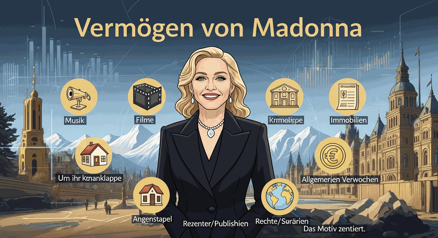 Vermögen & Gehalt von Madonna