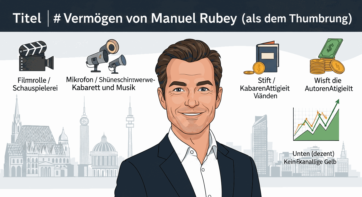 Vermögen & Gehalt von Manuel Rubey